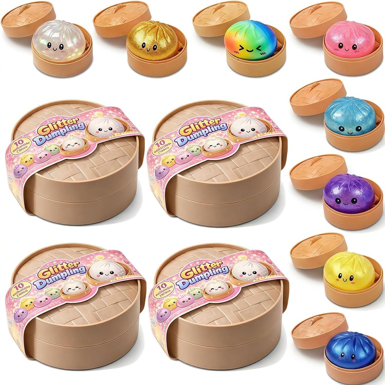 Squishies de Dumpling Misteriosos